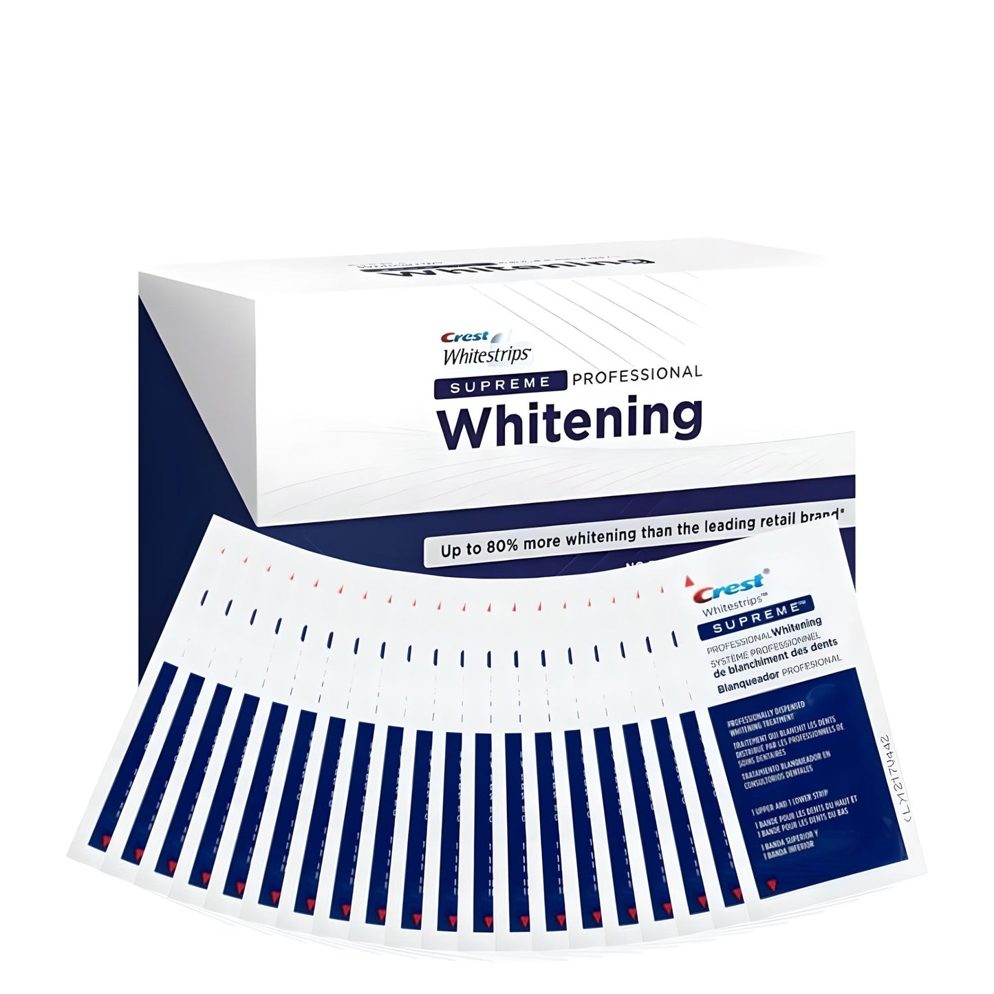 Bělicí pásky Crest 3D Whitestrips Supreme Professional (20 sáčků-40 pásků)
