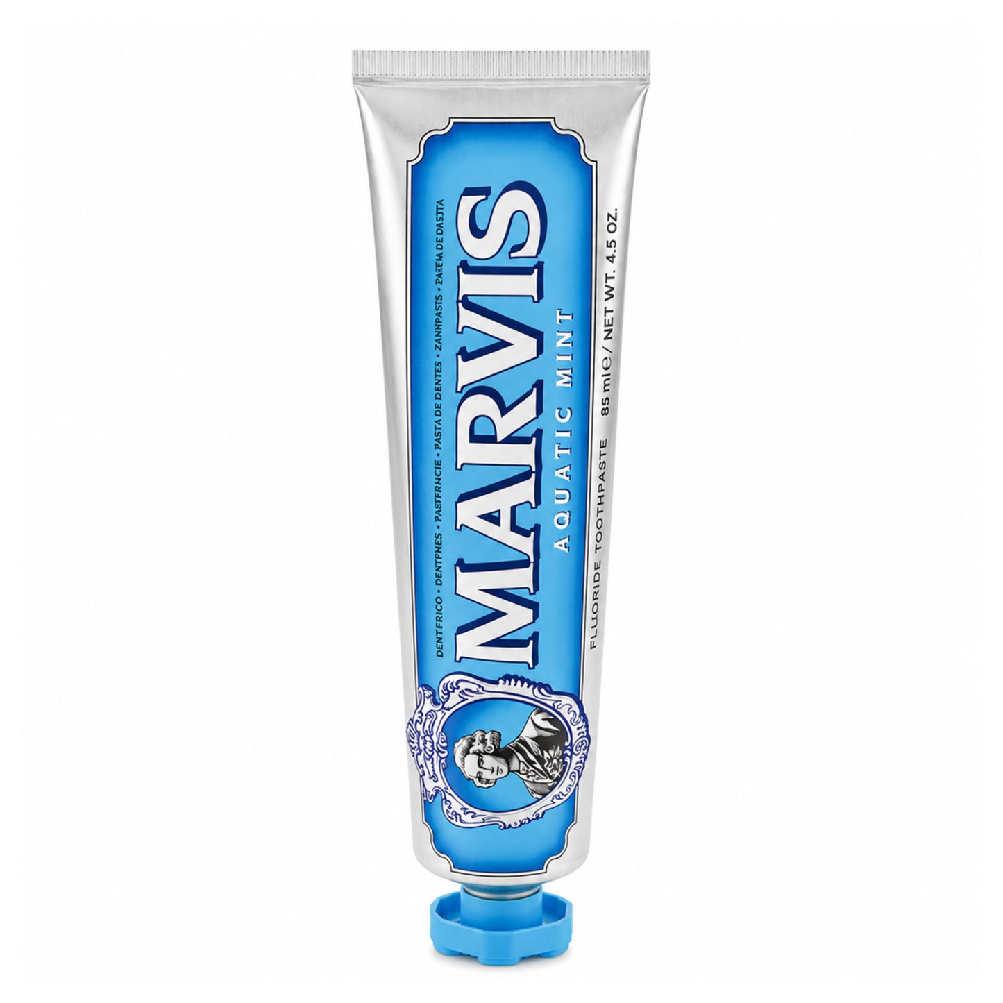 Marvis Aquatic Mint 85 ml – tuba zubní pasty se svěží mátovou příchutí