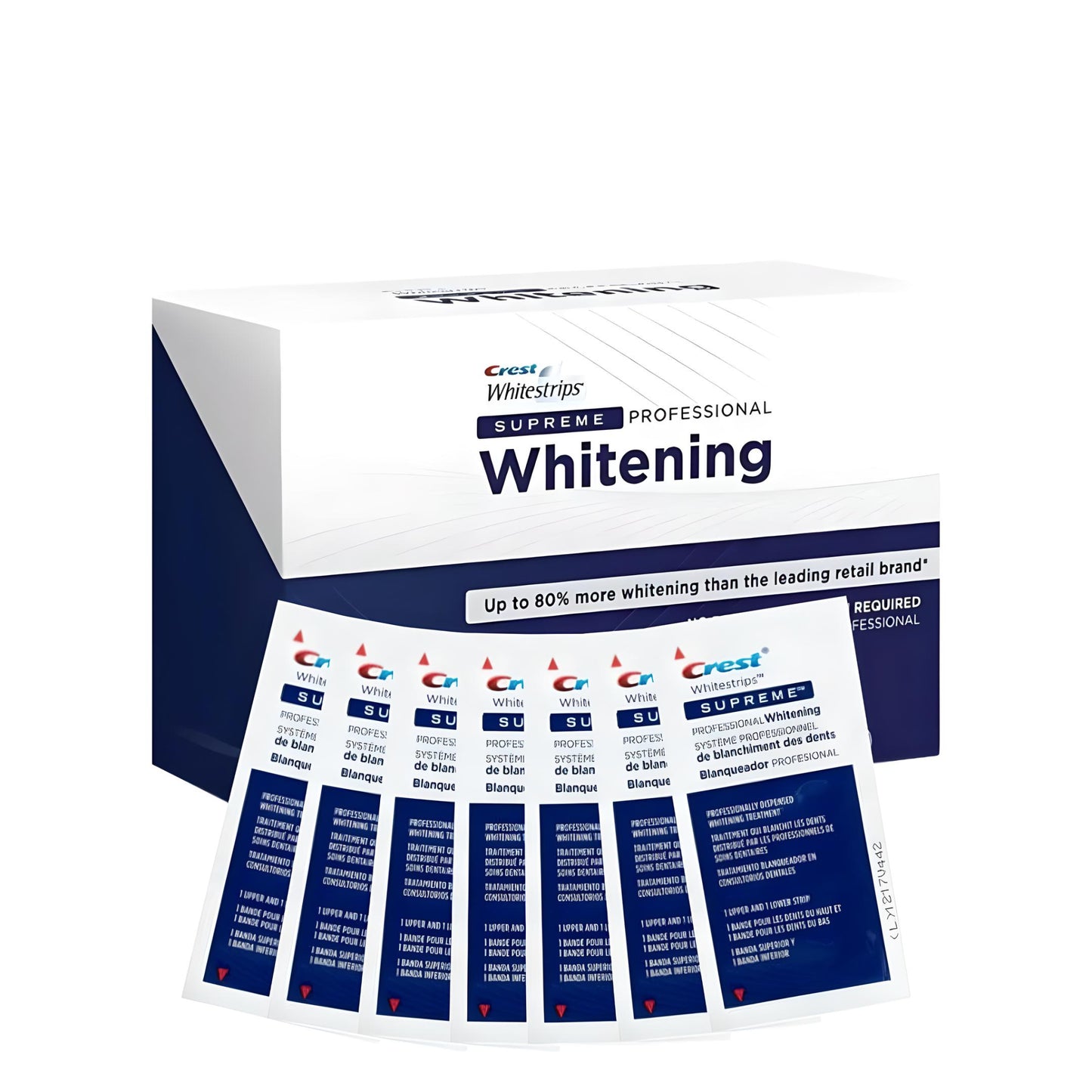 Bělicí pásky Crest 3D Whitestrips Supreme Professional (7 sáčků-14 pásků)