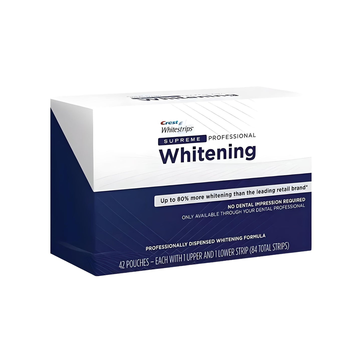 Bělicí pásky Crest 3D Whitestrips Supreme Professional (42 sáčků-84 pásků)