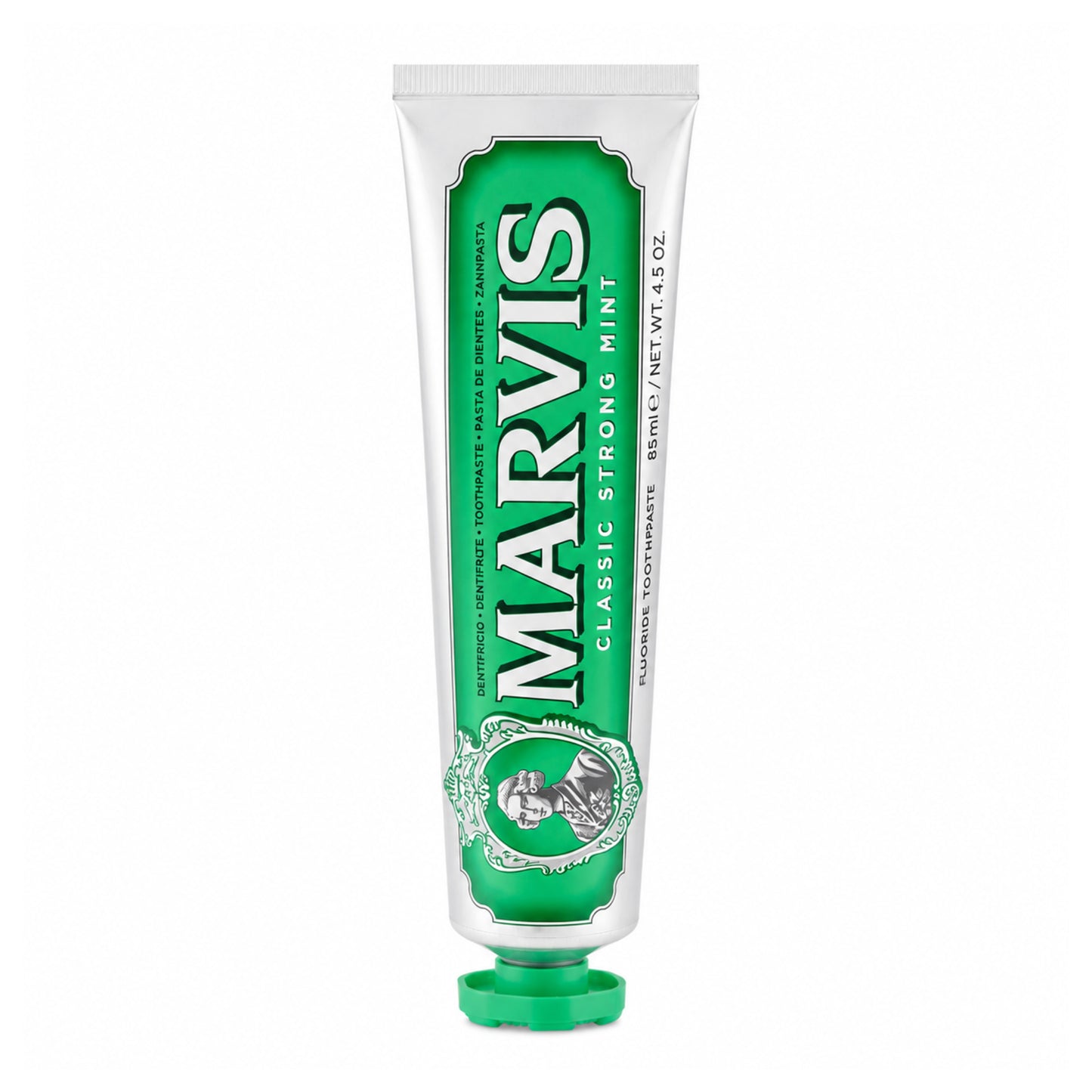 Marvis Classic Strong Mint 85 ml – tuba zubní pasty s výraznou mátovou příchutí