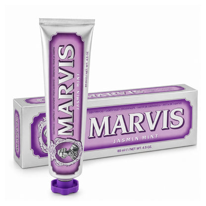 Marvis Jasmin Mint 85 ml – zubní pasta v tubě a originálním balení s příchutí máty a jasmínu