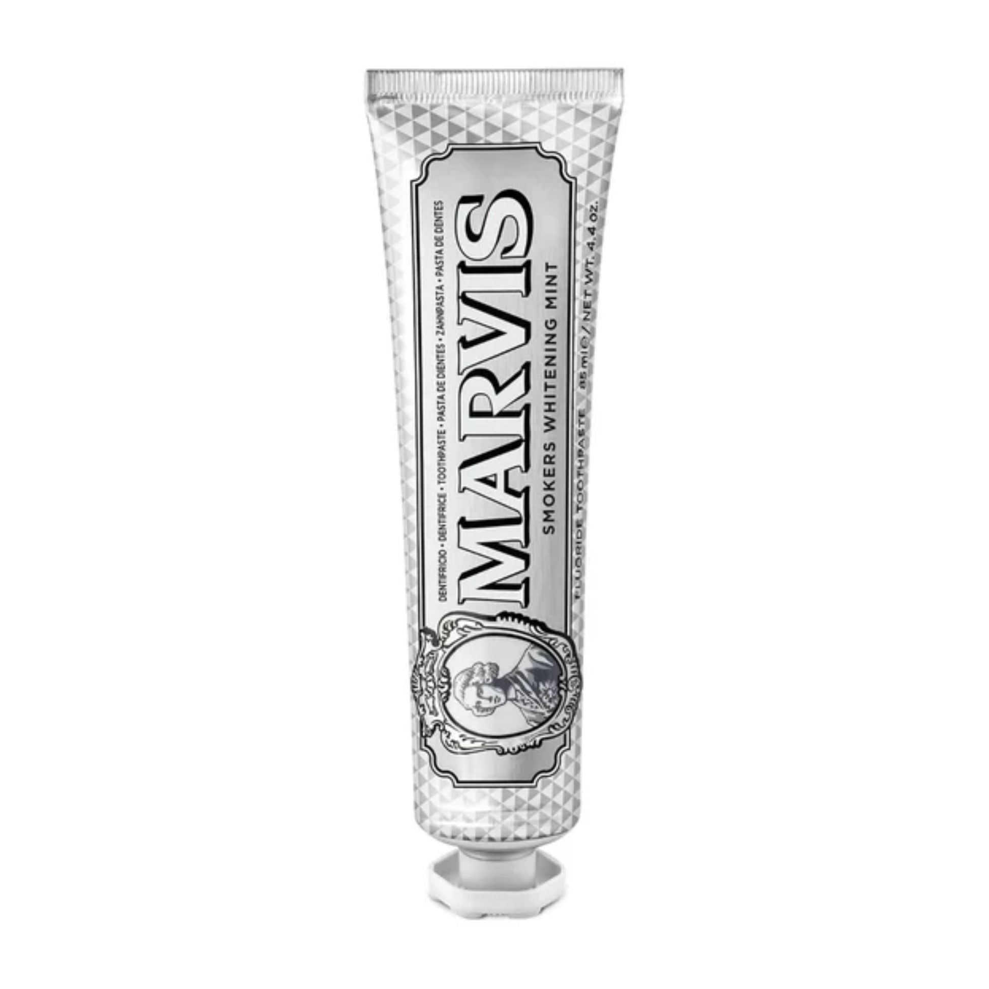 Marvis Smokers Whitening Mint 85 ml – tuba bělicí zubní pasty s intenzivní mátovou příchutí